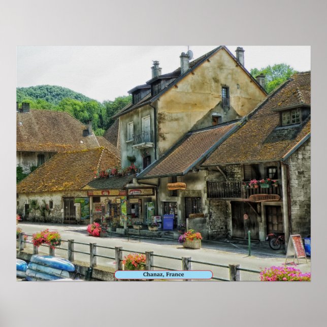 Chanaz, France Poster (Front)