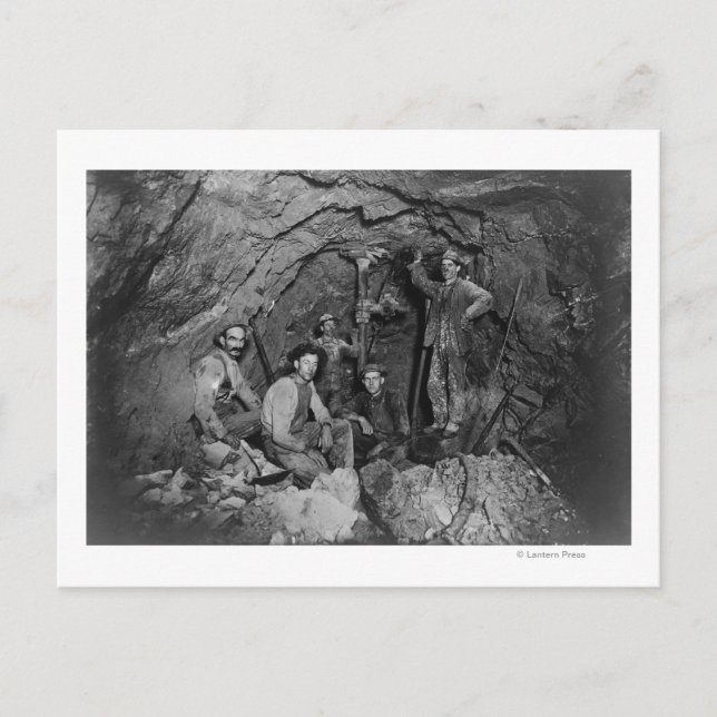 Chance Mine Lead Mining in Coeur d'Alene, ID Postcard (Front)