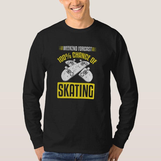 Chance On Skate Weekend 100 Percent Skateboarding T-Shirt (Front)