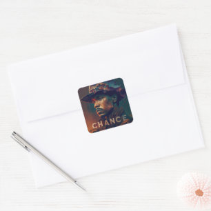 Chance Square Sticker