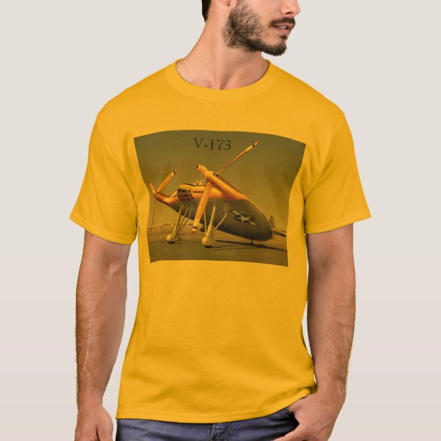 Chance-Vought V-173 T-Shirt (Front)