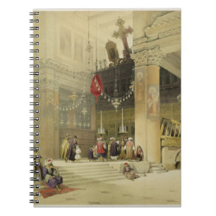 Chancel of the Church of St. Helena, plate 87 from Spiral Notebook