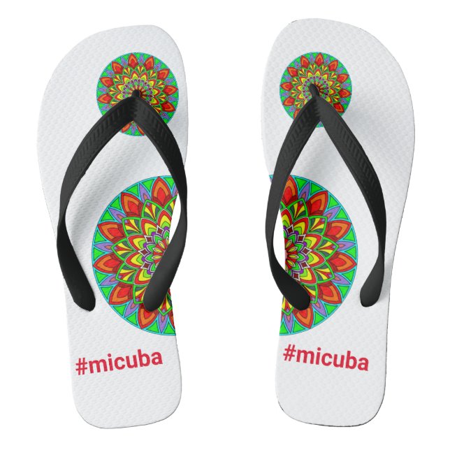 chanchets logo#micuba jandals (Footbed)