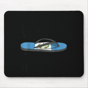 Chancla Survivor Guatemala Funny Guatemalan Flag  Mouse Pad