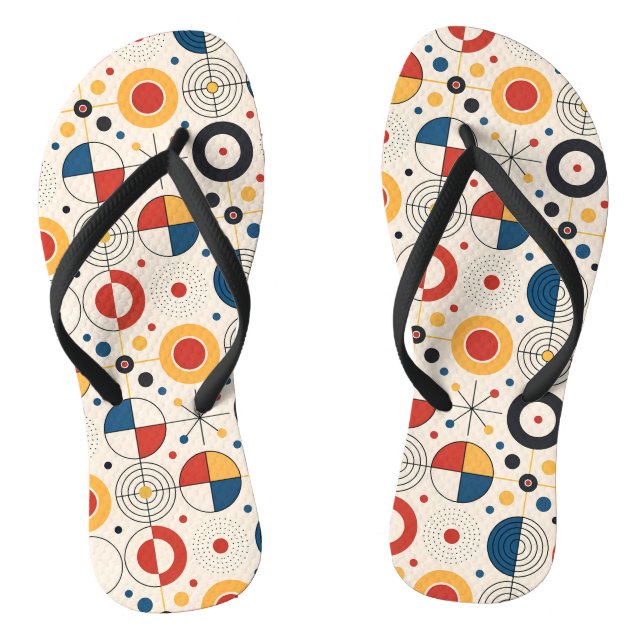 Chanclas Geometric Design Jandals (Footbed)