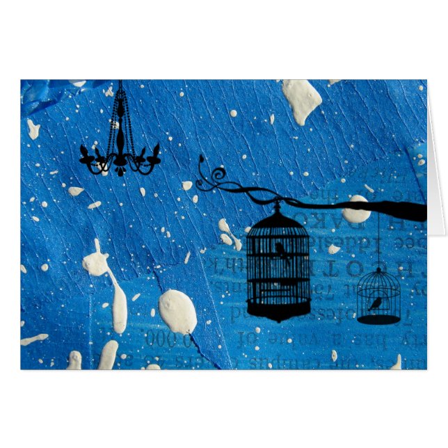 Chandelier and Birdcages (Front Horizontal)