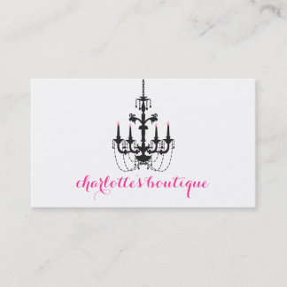 Chandelier Business Cards