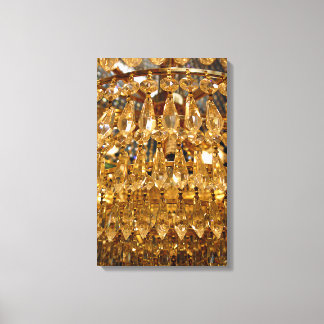 chandelier canvas print