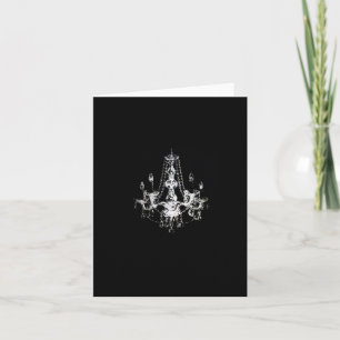 Chandelier Elegance ~ Card / Invitations