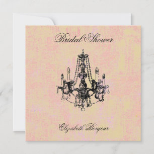 Chandelier Elegance ~ Invitation Birthday Party