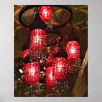 Chandelier for sale, Khan el Khalili Bazaar,