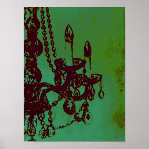 Chandelier Glamour ~ Print / Poster