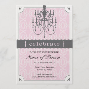 Chandelier Invitation
