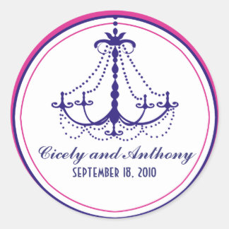Chandelier Monogram Sticker