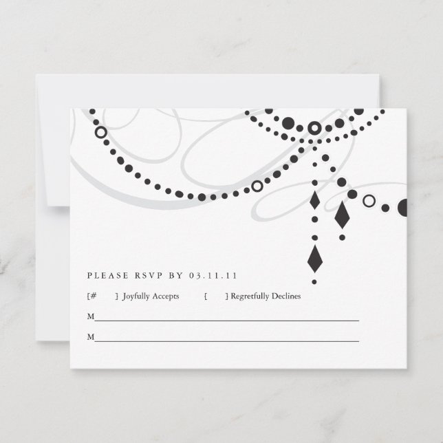 Chandelier RSVP Card (Front)