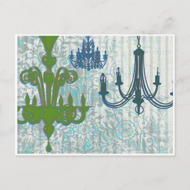 Chandeliers Postcard (Front)
