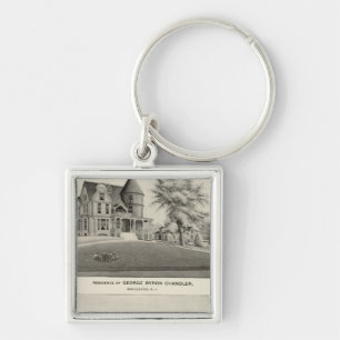 Chandler residence, Manchester, NH Key Ring