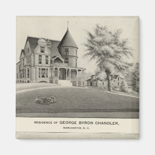 Chandler residence, Manchester, NH Magnet