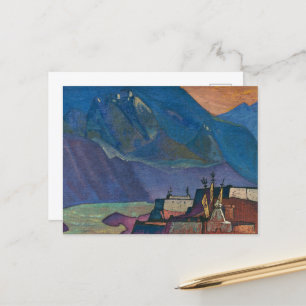 Chandra River by Nicholas Roerich Postcard