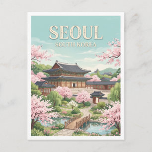 Changdeokgung Palace Seoul South Korea Postcard