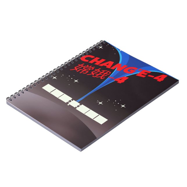 Chang'e-4 China space Art. Notebook (Left Side)