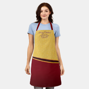 Change ALL Text Organisation Christmas Party Apron