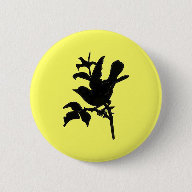 Change Background Colour 6 Cm Round Badge (Front)
