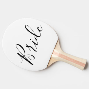 Change Font - Custom Bride Ping Pong Paddle