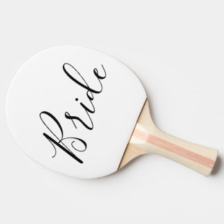Change Font - Custom Bride Ping Pong Paddle