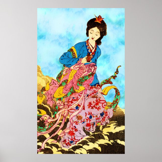 Chang'e, Goddess of the Moon Poster (Front)