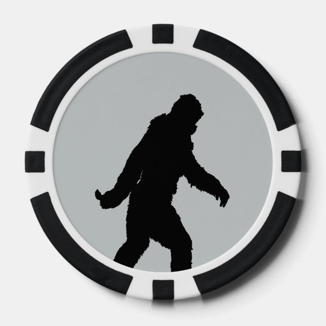 Change Grey Background Decor Colour Click Customis Poker Chips (Front)