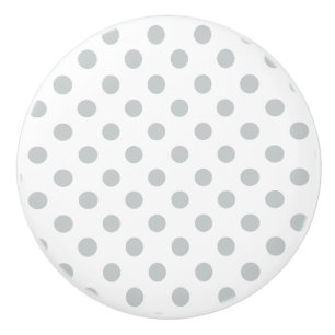 Change Grey Polka Dots Any Colour Click Customise Ceramic Knob
