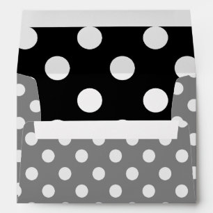 Change Grey Polka Dots Any Colour Click Customise Envelope