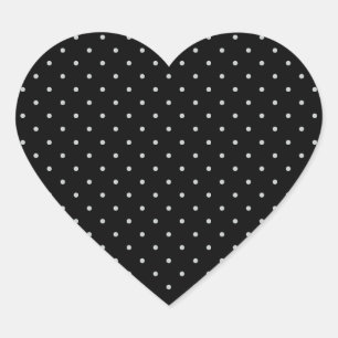 Change Grey Polka Dots Any Colour Click Customise Heart Sticker