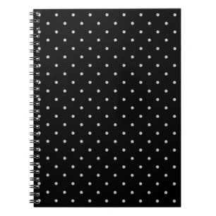 Change Grey Polka Dots Any Colour Click Customise Spiral Notebook