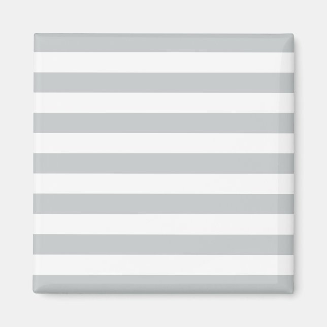 Change Grey Stripes to  Any Color Click Customize Magnet (Front)
