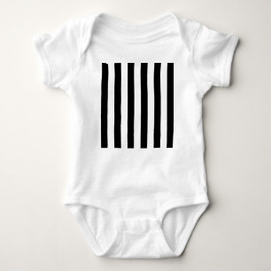 Change Grey Stripes to  Any Colour Click Customise Baby Bodysuit