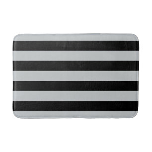 Change Grey Stripes to  Any Colour Click Customise Bath Mat