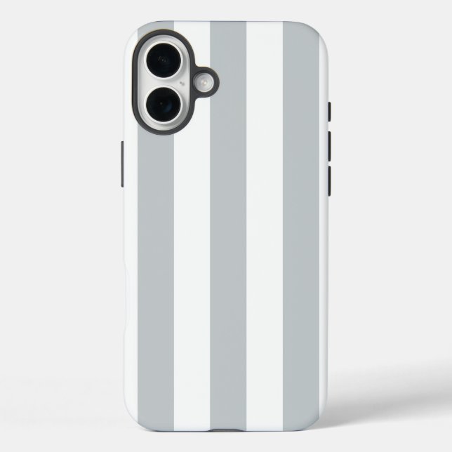 Change Grey Stripes to  Any Colour Click Customise Case-Mate iPhone Case (Back)