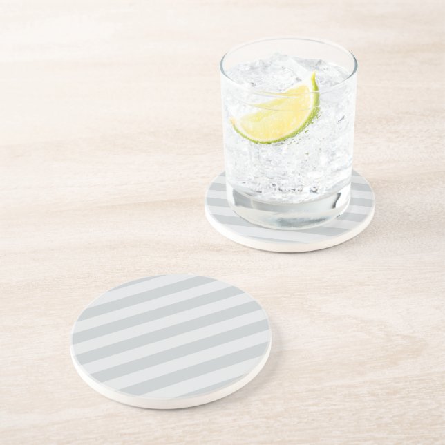 Change Grey Stripes to  Any Colour Click Customise Coaster (Side)