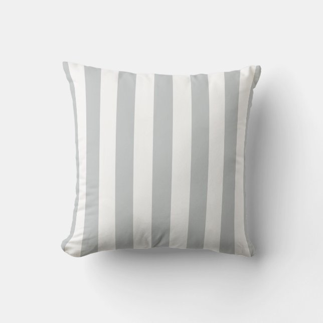 Change Grey Stripes to  Any Colour Click Customise Cushion (Front)