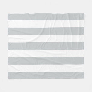 Change Grey Stripes to Any Colour Click Customise Fleece Blanket