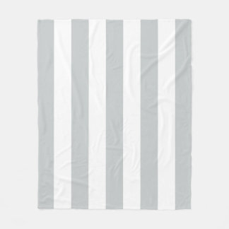 Change Grey Stripes to  Any Colour Click Customise Fleece Blanket