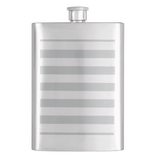 Change Grey Stripes to Any Colour Click Customise Hip Flask