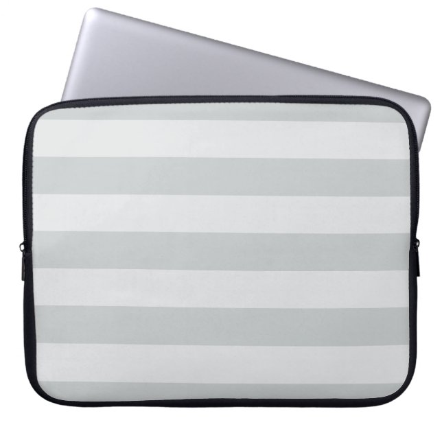 Change Grey Stripes to  Any Colour Click Customise Laptop Sleeve (Front)
