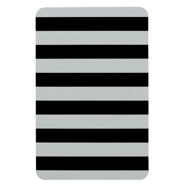 Change Grey Stripes to  Any Colour Click Customise Magnet (Vertical)