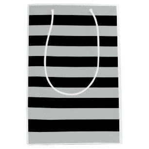 Change Grey Stripes to Any Colour Click Customise Medium Gift Bag