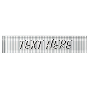 Change Grey Stripes to  Any Colour Click Customise Nameplate