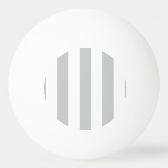 Change Grey Stripes to  Any Colour Click Customise Ping Pong Ball (Front)