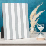 Change Grey Stripes to  Any Colour Click Customise Plaque<br><div class="desc">Please make sure to customise the colour for the front and the back of products with two sides or multiple elements. Easily change the colour of these Stripes from the preset grey on white to any stripe colour of your choice in one step. Just click on the "Customise It!" button...</div>